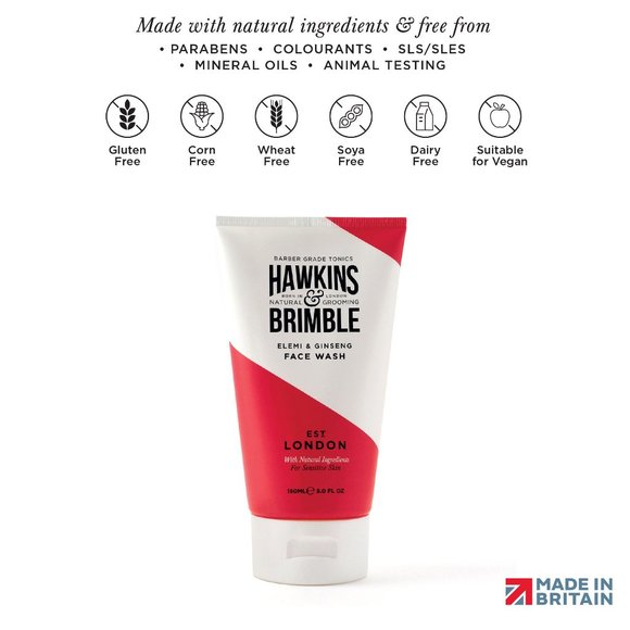 HAWKINS & BRIMBLE Elemi & Ginsing Face Wash - Picture 3 of 3